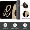 Artoid Mode Boo Ghosts Bat Happy Halloween Kitchen Mats Set of 2, Low-Profile Home Decor Kitchen Rugs for Floor - 17x29 and 17x47 Inch