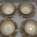 Ceramic Bowls For Kitchen, 28oz - Bowl Set of 4 - For Cereal, Salad, Pasta, Soup, Ramen, Serving etc - Dishwasher, Microwave, and Oven Safe - For Breakfast, Lunch and Dinner (Blue+Red+Green+Pink)