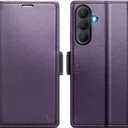 for Samsung Galaxy S26 Plus Case Wallet with RFID Blocking Card Holder, PU Leather Kickstand Protective Flip Phone Cover Fit for Galaxy S26 Plus 6.7", Purple