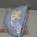 Easter Basket, Easter Baskets for Kids, Baby Easter Basket with Handle, Empty Bunny Egg Basket, Easter Baskets for Boys, Girls, Toddler, Babies, Infant Easter gifts basket Personalized (Sky Blue Bunny)