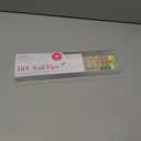 Press on Nails Short 5 Styles, Jofay Fashion 160Pcs Salon-Like Fake Nails with Chrome/Rainbow Laser/Chasing Light Cat Eye Designs, Acrylic French Tip Press on Nails Glue on Nails (A-01 Winter Daily)