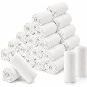 Newwiee 48 Pcs Fleece Throw Blankets Bulk 50'' x 60'' Oeko-tex Standard 100 Certified Spring Outdoor Wedding Guest Blankets Lightweight for Sleepover Donation Lap Pet Sofa Home (White)