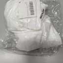 African Women Turban Hats - Braid Twist Solid Caps Pre Tied Chemo Cancer Headscarf Headwrap Hair Cover (White)