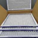 LotFancy 12x12x1 Air Filter MERV 8 4-Pack, Electrostatic Pleated Furnace & AC Filter, Captures Dust, Pet Hair, Pollen, Actual Size: 11.75"x11.75"x0.75"
