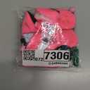 YAODHAOD Dog Shoes for Winter, Dog Boots & Paw Protectors, Fleece Warm Snow Booties for Puppy with Reflective Strip Anti-Slip Rubber Sole for Small Medium Size Dogs,Size 5: 1.9"x1.5" (L*W),Pink