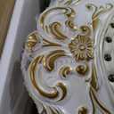 Acme Vendome Wooden Counter Height Chairs in Antique Pearl (Set of 2)