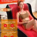 Red Light Therapy Mat Full Body 72" x 33", 1436 LEDs, 660/850nm