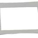 XBERSTAR Replacement Faceplate for Gameboy Micro GBM Controller Front Faceplate Cover (Silver)