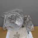 25" Farmhouse Jar Table Lamps Set of 2, 3 Way Touch Control Rustic Bedside Lamps with USB A+C Ports & AC Outlet, Pot Nightstand Lamps for Bedroom Living Room (LED Bulbs Included)