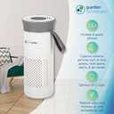 GermGuardian Portable Allergen Air Purifier for Small Spaces with USB Cable, Captures Dust, Pollens, Mold Spores, UV-C Light Helps Reduce Germs, 7 White, AC085