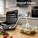 Vacuum Sealer for Food 90Kpa Powerful Vacuum Sealing Machine 7 in 1 Modes with Freshness Storage Bag Powerful Big Size (No pressing needed)