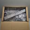 Ulif E1 Heavy Duty Closet Garment Rack, 6 Tiers Adjustable Metal Freestanding Expandable Clothing Storage with 4 Hanger Rods, Easy to Assemble Wardrobe, 71.4" H x (70" - 88.2") L x 14" D, Chrome