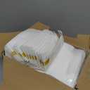 200 Pack 3-Ply Disposable Paper Napkins, Soft and Absorbent Paper Hand Towels, Gold Trim Lined Elegant Dinner Napkins for Kitchen, Wedding, Parties, Dinners or Events (15.7" x 13")