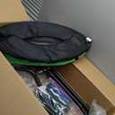 BCAN 40"/48" Foldable Mini Trampoline, Rebounder Trampoline for Adults, U/T Adjustable Foam Handle, Exercise Rebounder for Adults Indoor/Garden Workout, Max Load 330lbs/440lbs