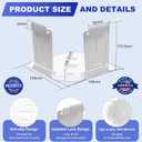 Bed Lock Sheet Holders Fit All Sheet Size, New Upgrade Sheet Straps Keep Sheets Firm & Tight, Bed Fitted Sheet Holder for Corners, Sheet Clips, Mattress Sheet Holder Strap, Sheet Secure Lock Fasteners