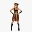 Morph Viking Warrior Costume - Women's Viking Outfit, XL