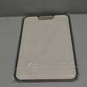 Titanium Cutting Board for Kitchen, Cutting Board Double Sided Food Grade, Pure Titanium/PP, Easy to Clean Large Size 1510.3 (15.6"L x 10.8"W, Silver)