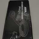 High Pressure Handheld Shower Head Briout 5-Settings Powerful Water Spray Shower Head against Low Pressure Water Flow with Stainless Hose and Adjustable Mount (Silver)