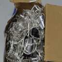 Hopolon 33FT 360L LED Christmas Icicle Lights Outdoor Waterproof,8 Modes Plug in Curtain String LIghts With 60 Drops,Christmas Lights for Wedding,Party,Bedroom,Home,Garden,Wall Decorations(Blue White)