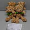 4 Sets Bear Blindfolded Diaper Changing Baby Shower Games Baby Dolls Diapers for Bridal Shower Gender Reveal Games Prizes Gifts for Adults Boys Girls (Brown)