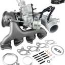 667-203 1.4L Turbo Turbocharger Compatible with 2011-2015 Chevy Chevrolet Cruze 2012-2020 Sonic 2013-2021 Trax 2013-2021 Buick Encore/W Gaskets Repair kits OEM# 55565353