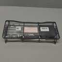 Shower Caddy Adhesive Shower Organizer 7-Pack, Rustproof Stainless Steel Bathroom Shelves, Large Capacity No-Drill Rack Storage Accessories with Soap Dish Toothbrush Holder &24 Hooks Home Decor (Black)