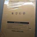 55 Inch Extra Tall Pet Gate for Cats,29.92"-48" Adjustable Wide Dog Gates, Pressure Mounted Walk Through Tall Pets Gate for Doorways, Hallway, Stairs(White)