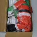 Christmas Decorations LED Ladder Lights with Climbing Santa Claus, 10ft Indoor Christmas Decorative Light - 8 Modes Xmas Lights Tree for Home Holiday Wall Window Xmas Decor (Multicolor)