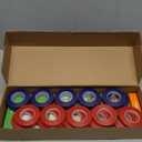 Plant Tying Machine Tomato Tape Tool Fruit Twine Tool with 21 Rolls of Tape and 1 Box of Staple for Garden Vegetable Grape Cucumber Pepper (red)