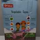 Kids Gardening Set with Wheelbarrow, Real Metal Garden Tools for Kids Ages 3-8, 4 Long Handle Tools, 3 Hand Tool, Gloves, 5 Stickers, Handbook, Outdoor Backyard Toys for Toddler Gift (Pink)