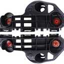 NewYall Pair Front Bumper Bracket Retainer for Toyota Camry 2018-2021 Left Driver and Right Passenger Side 52536-06210 52535-06210 52536-33060 52535-33060