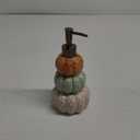 Avanti Linens - Soap Dispenser/Lotion Pump, Fall Inspired Bathroom Accessories (Grateful Patch Collection)