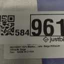 INOVADAY 100% Blackout Curtains for Bedroom, Black Out Curtains 84 Inch Long, Clip Rings Linen Blackout Drapes, Thermal Insulated Room Darkening for Living Room, 2 Panels - Beige,W50xL84