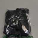 Women's Sexy Strapless Backless High Split Long Maxi Dress Ruched Off Shoulder Sleeveless Bodycon Party Cocktail Dresses (Black) Small