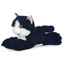 Aurora® Adorable Mini Flopsie™ Maynard™ Stuffed Animal - Mini Companions Ready for Playful Adventures - for Kids All Ages, Toddlers, Adults, and Families - Black 8 Inches