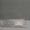 upsimples Acrylic Shelves for Bathroom Storage, 15" Floating Shelves Wall Organizer for Perfume, Make up, Skincare, Kids Bookshelf for Bedroom, Nursery, Living Room Decor, Clear, 4 Pack