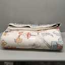 Machine Washable Rugs Nursery Rug 9x12 Area Rugs Girl Non Slip Low Pile Water Repellent Soft Print Pattern for Bedroom Indoor Decor Kids Playroom Bluebeige