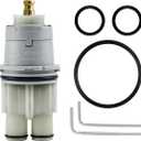 RP46074 Compatible with Delta 13/14 Series Bath Tub Shower Faucet Single Handle Universal MultiChoice Rough-in Valve Monitor Cartridge Repair Assembly Plumbing Parts