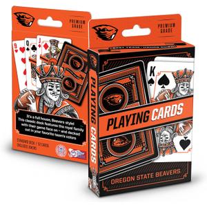 YouTheFan NCAA Officially-Licensed Playing Cards - Original Artwork on All face Cards and Jokers - Teams Official Colors - Quality Linen Texture - Designed in The USA