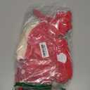 Newborn Baby Boy Valentine's Day Outfit Lover Boy Romper Bodysuit Jumpsuit Suspender Pants Set Hat Infant Clothes (6-12 Months, Light Beige)