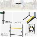 EastPoint Sports Go! Gater Premium Steel Ladderball Set - Features Sturdy Steel Material, Built-in Scoring System, Complete with All Accessories