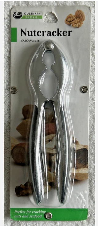 Culinary Fresh 23663 Silver Zinc Alloy Seafood And Nut Cracker