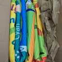 6x9 Playroom Rugs for Kids Washable, Educational and Fun Playmat with ABC Alphabet Animals Shapes Colors, Non-Slip Play Mat Learning Rugs for Baby Toddler Children Game Activity (Colorful)