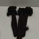 0.2cm Thickness loc Extensions Human Hair for Men/Women 10 Inch 60 Strands Human Hair Dreadlock Extensions Can Be Dyed and Bleached Soft Dreadlocks