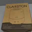 Clarston 2L Cool Mist Humidifier for Bedroom with 360 Adjustable Nozzle, High and Low Mist Levels, Ultra-Low Noise, Light-Off, No BPA, Auto Shut Off, Ideal Baby Humidifier with Easy Top Filling