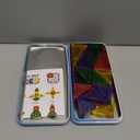 Magnetic Tiles Mini Travel Toddler Set, Magnetic Blocks Building Kids Toys & Games, Montessori Preschool Classroom Must Haves Educational Learning Sensory Toys for 3+ Year Old Boys Girls Birthday Gift