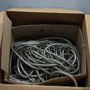 VEVOR Metal Garden Hose 200 ft, Heavy Duty Stainless Steel Water Hose with 10-Function Nozzle, No-Kink & Flexible Outdoor Garden Hose, Rust-Proof Lightweight Hose for Yard, RV, Car Wash