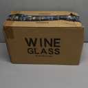 Wine Glasses Set of 12, 12oz Clear Red/White Wine Cup, Long Stem Wine Glasses for Party, Wedding and Home