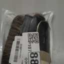 4 Pcs Horsehair Shine Shoes Brush Kit Polish Dauber Applicators Cleaning Leather Shoes Boots Care Brushes Suede Cleaner Brush with Microfiber Shoe Gloves(4 Pcs Style D)