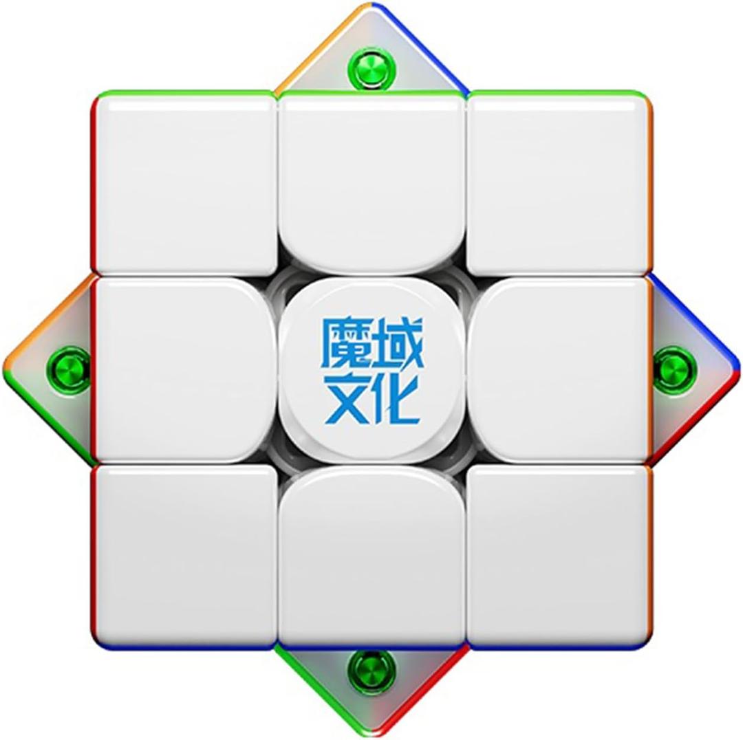 Moyu Weilong V11 2025 Speed Cube 3x3 Stickerless Puzzle Cube Adjustable Tension 48 Magnets 3 by 3 Moyu Cube Smooth Professional Magnetic Master Cube(Magnetic Matte Version)